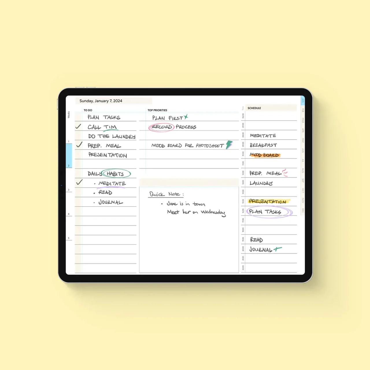 Top 10 Digital Planner Templates To Boost Productivity